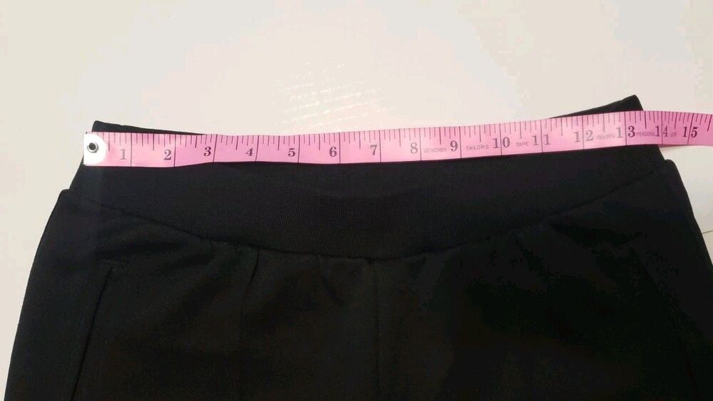 Sweaty Betty Retro Tricot Wide Leg Pants Black Women's Size 6 Streetwear Sweats - Picture 7 of 12